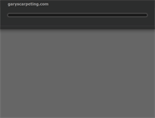 Tablet Screenshot of garyscarpeting.com